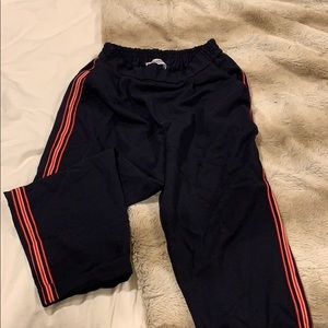 Pull&Bear soft pant in navy blue